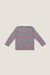 Burgundy Triple Stripe Parker Polo