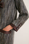 Brown Multi Coco Tweed Bow Dress
