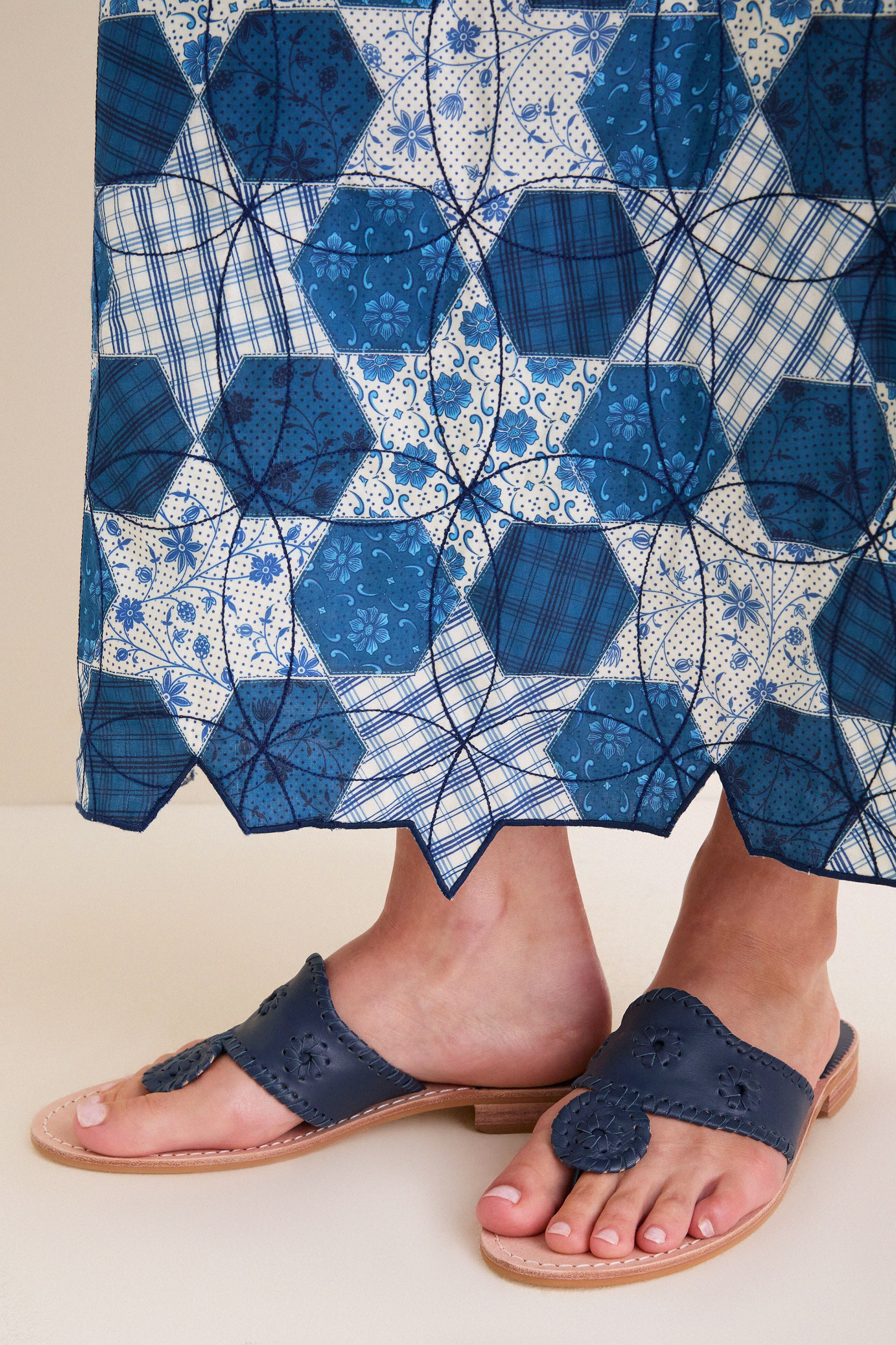 Midnight Jacks Flat Sandals