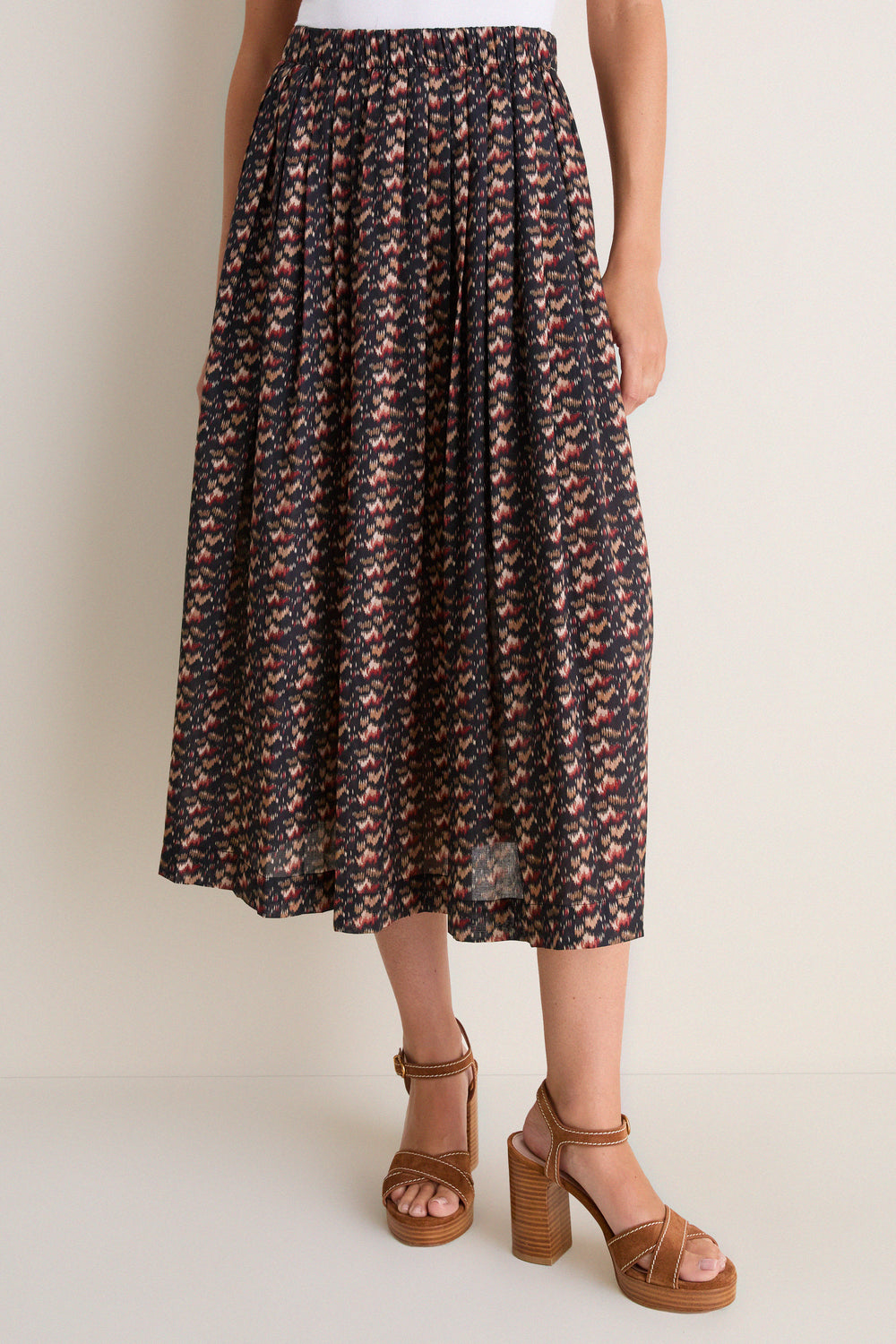 Abstract Alps Novella Skirt