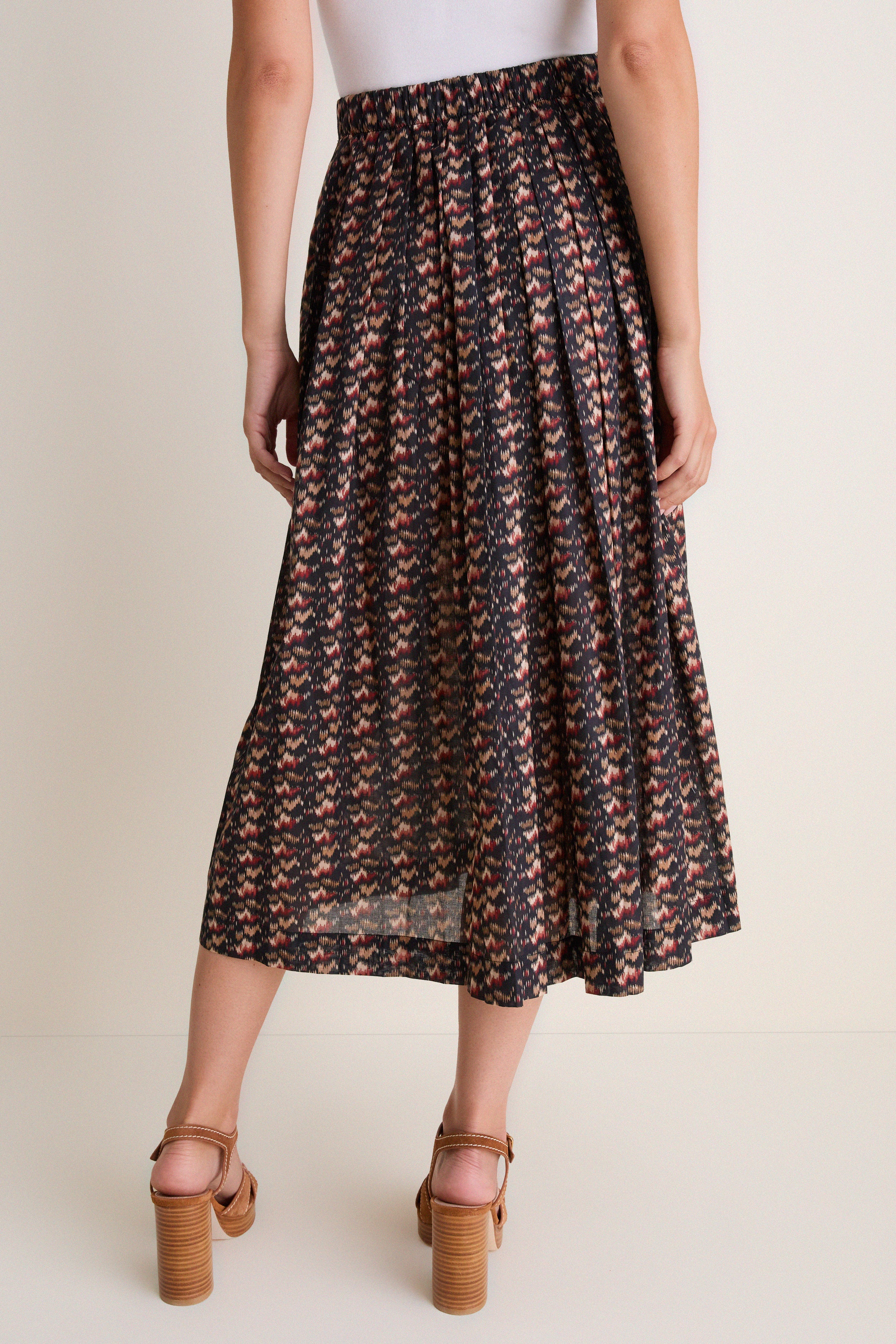Abstract Alps Novella Skirt