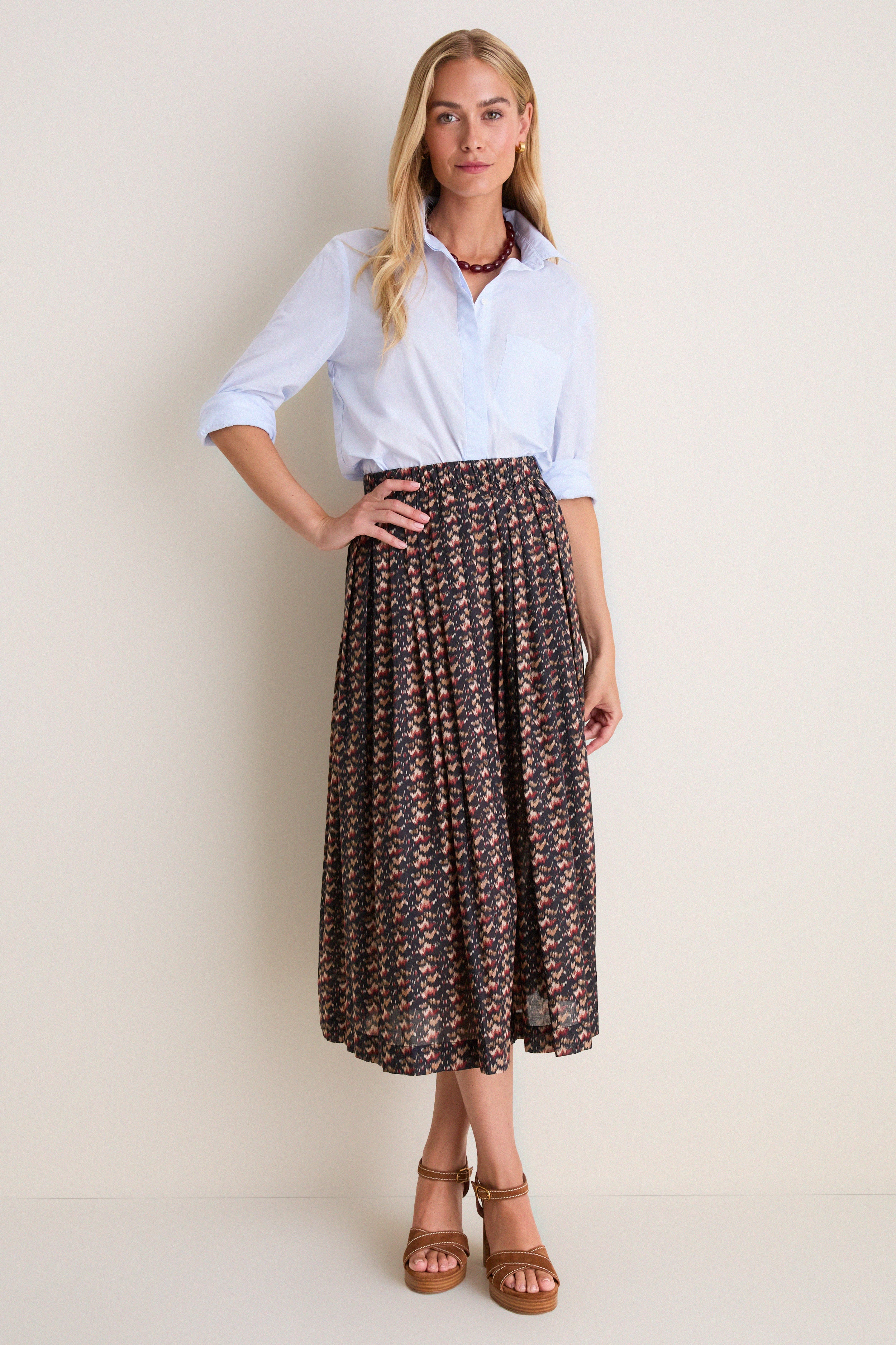 Abstract Alps Novella Skirt