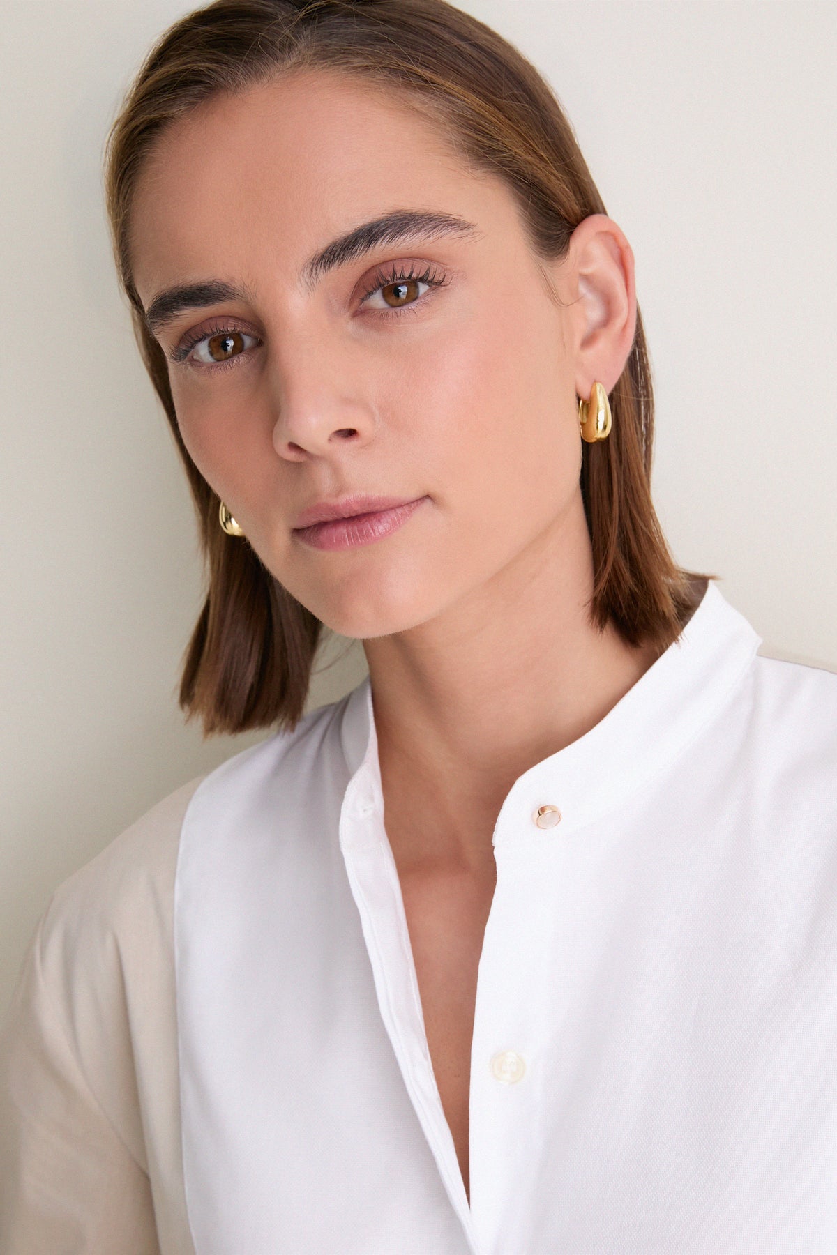 Taupe Tuxedo Buchanan Button Down