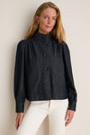 Denim Cropped Newbury Shirt Jacket