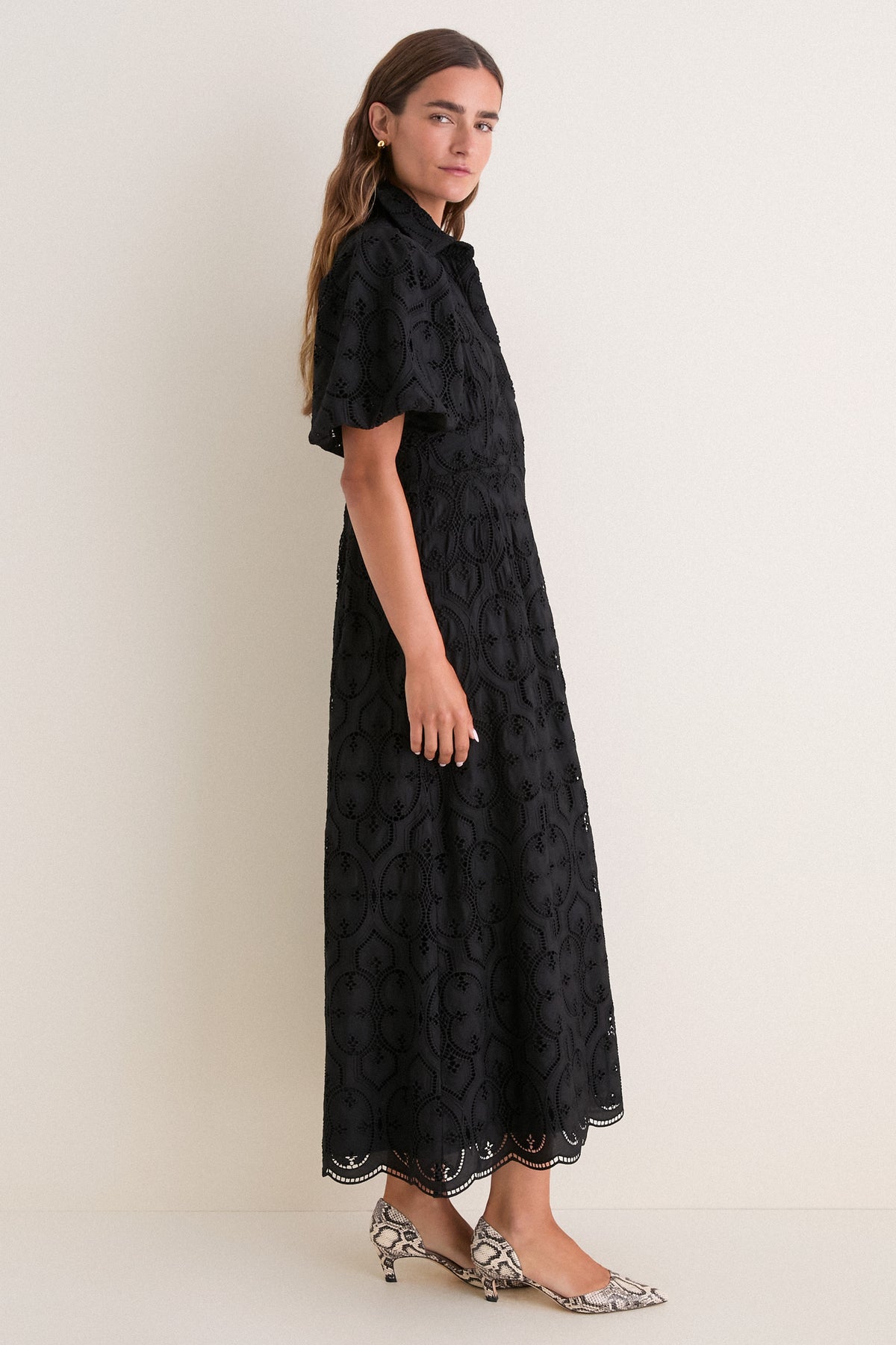 Night Eyelet Delaney Dress