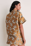Gilded Blossom Jacquard Sofia Stitch Shirt