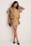 Gilded Blossom Jacquard Sofia Stitch Shirt