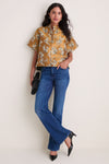 Gilded Blossom Jacquard Sofia Stitch Shirt