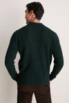 Black Pine Merino Sweater Polo