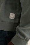 Balsam Green Sueded Rugby Polo