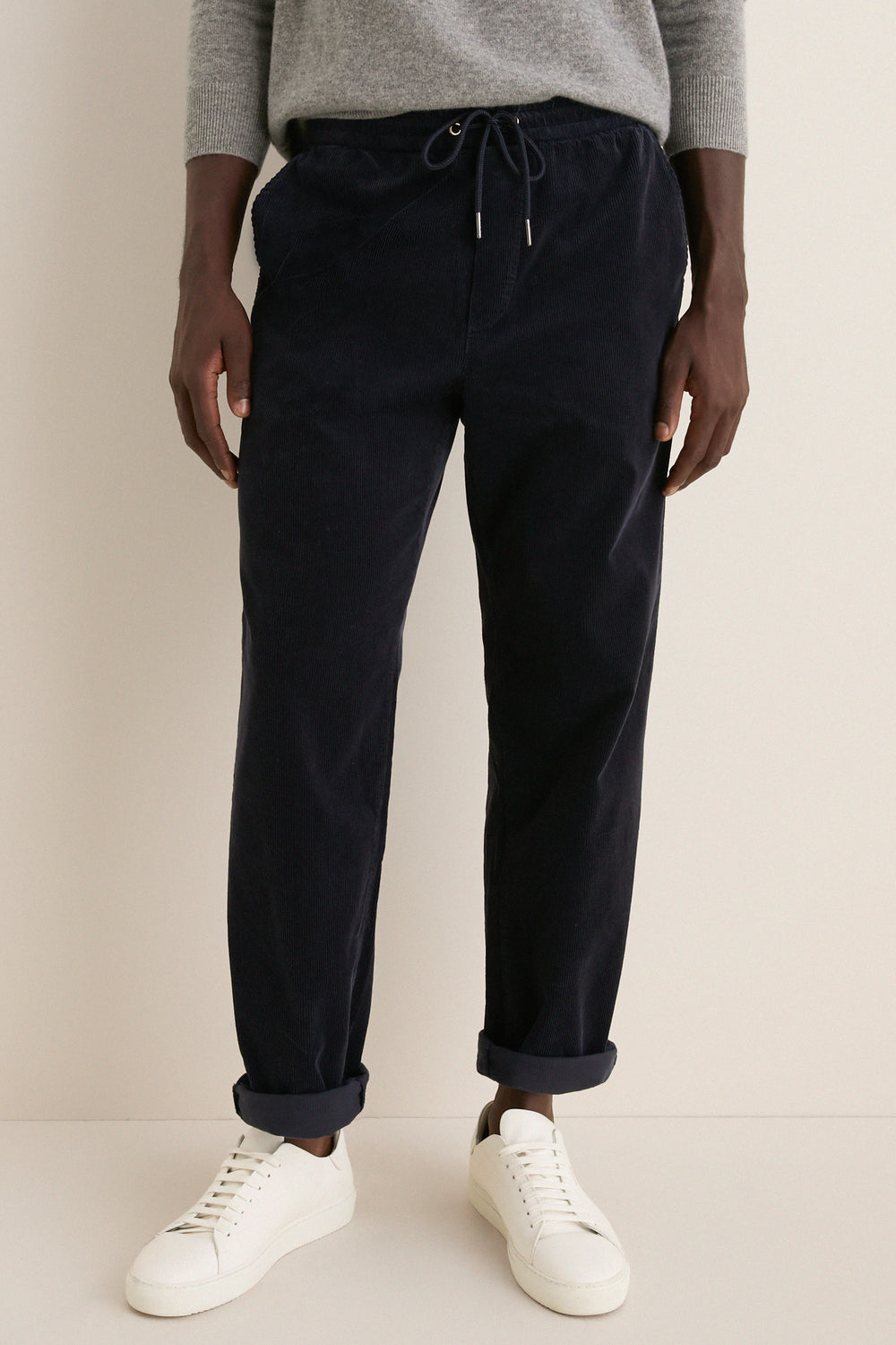 Faded Navy Relaxed Fit Corduroy Saturday Pant