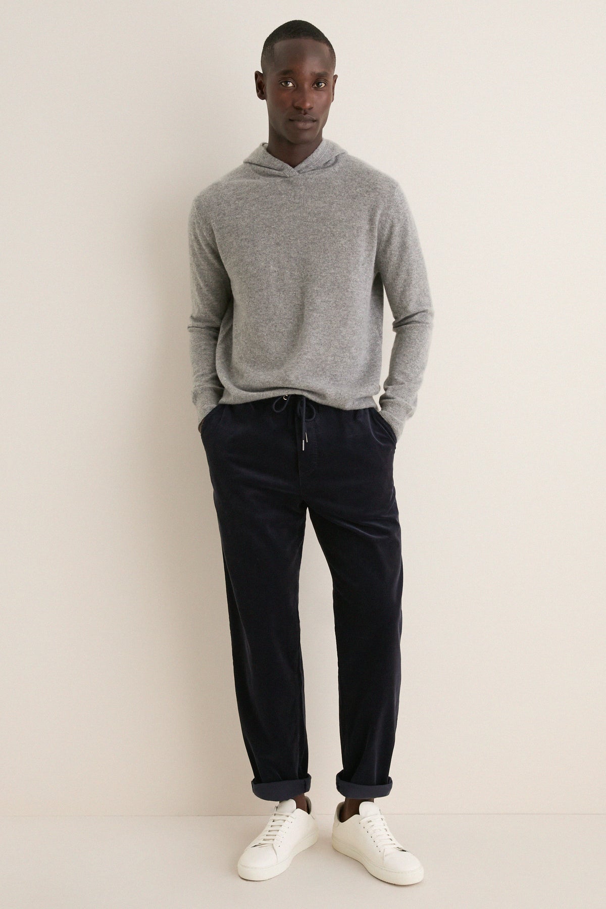 Faded Navy Relaxed Fit Corduroy Saturday Pant