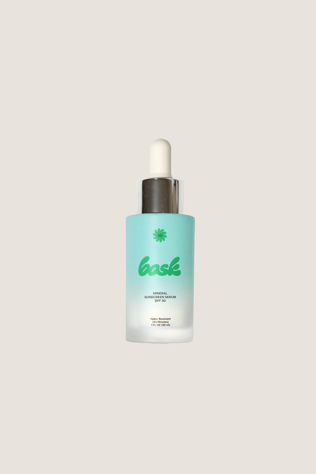 Bask SPF 30 Mineral Face Serum - Fragrance Free