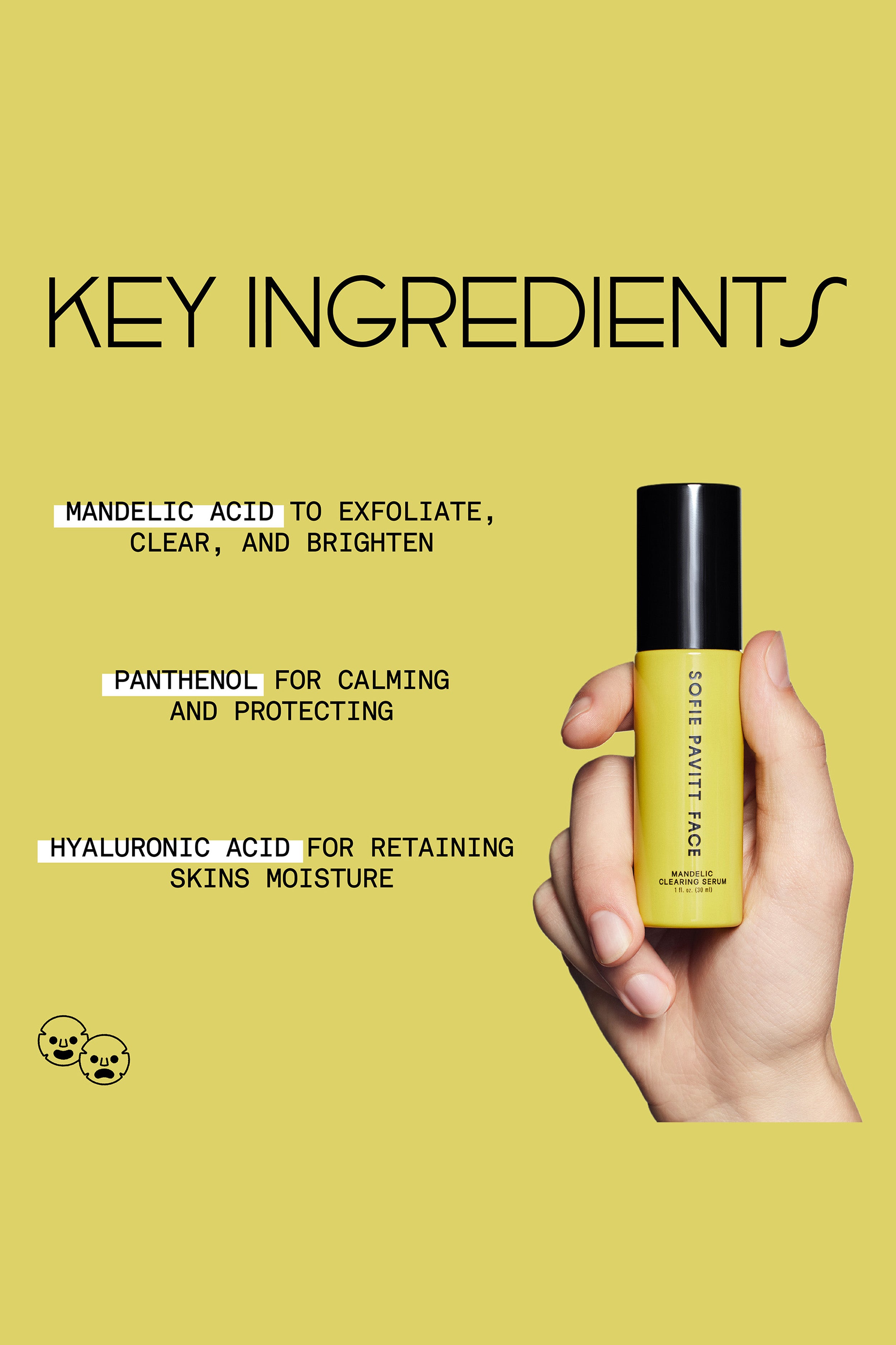 Mandelic Clearing Serum | Sofie Pavitt Face