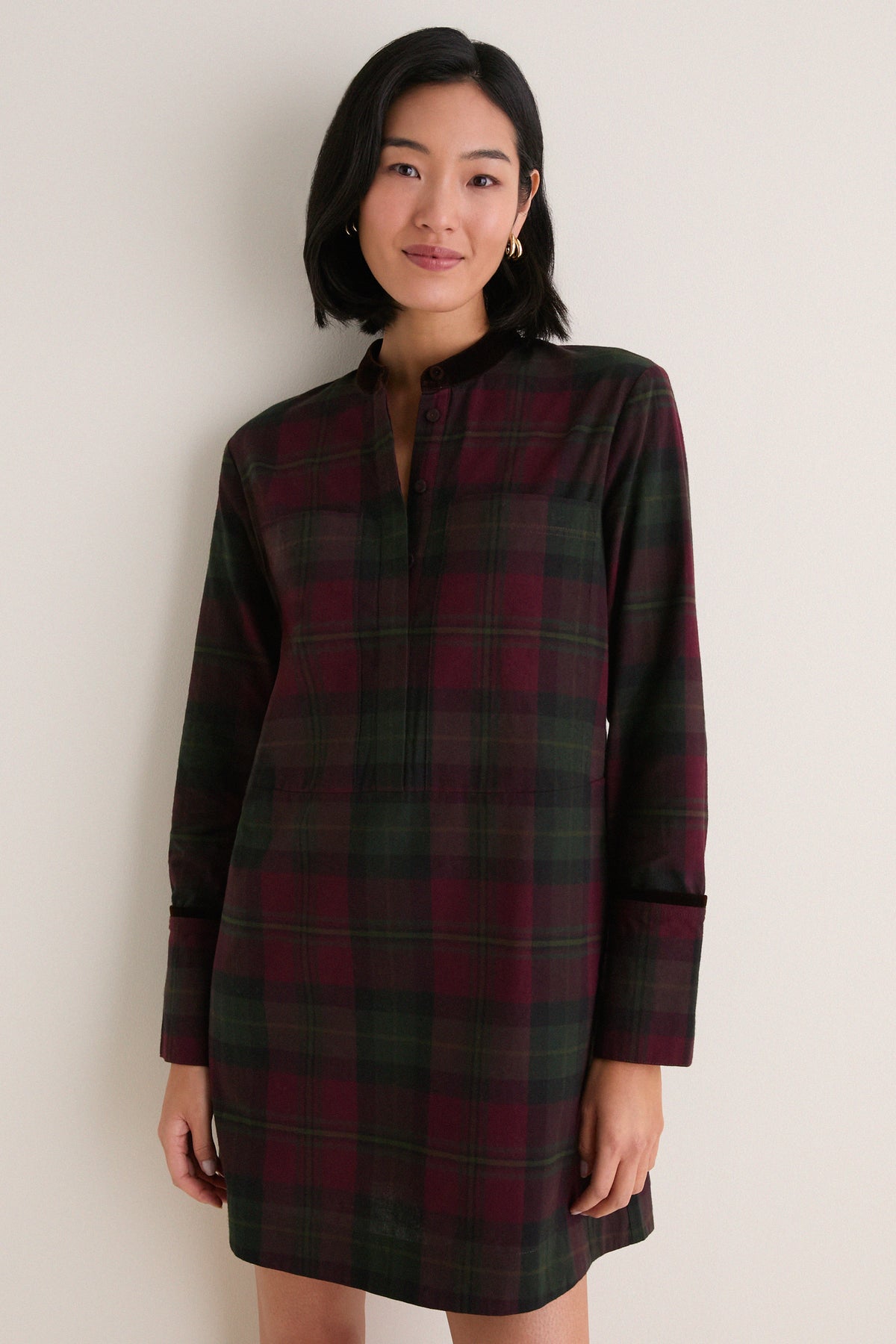 Highland Plaid Rohan Shirt Dress