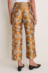 Gilded Blossom Jacquard Julia Pants
