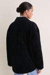 Navy Quilted Corduroy Graham Jacket