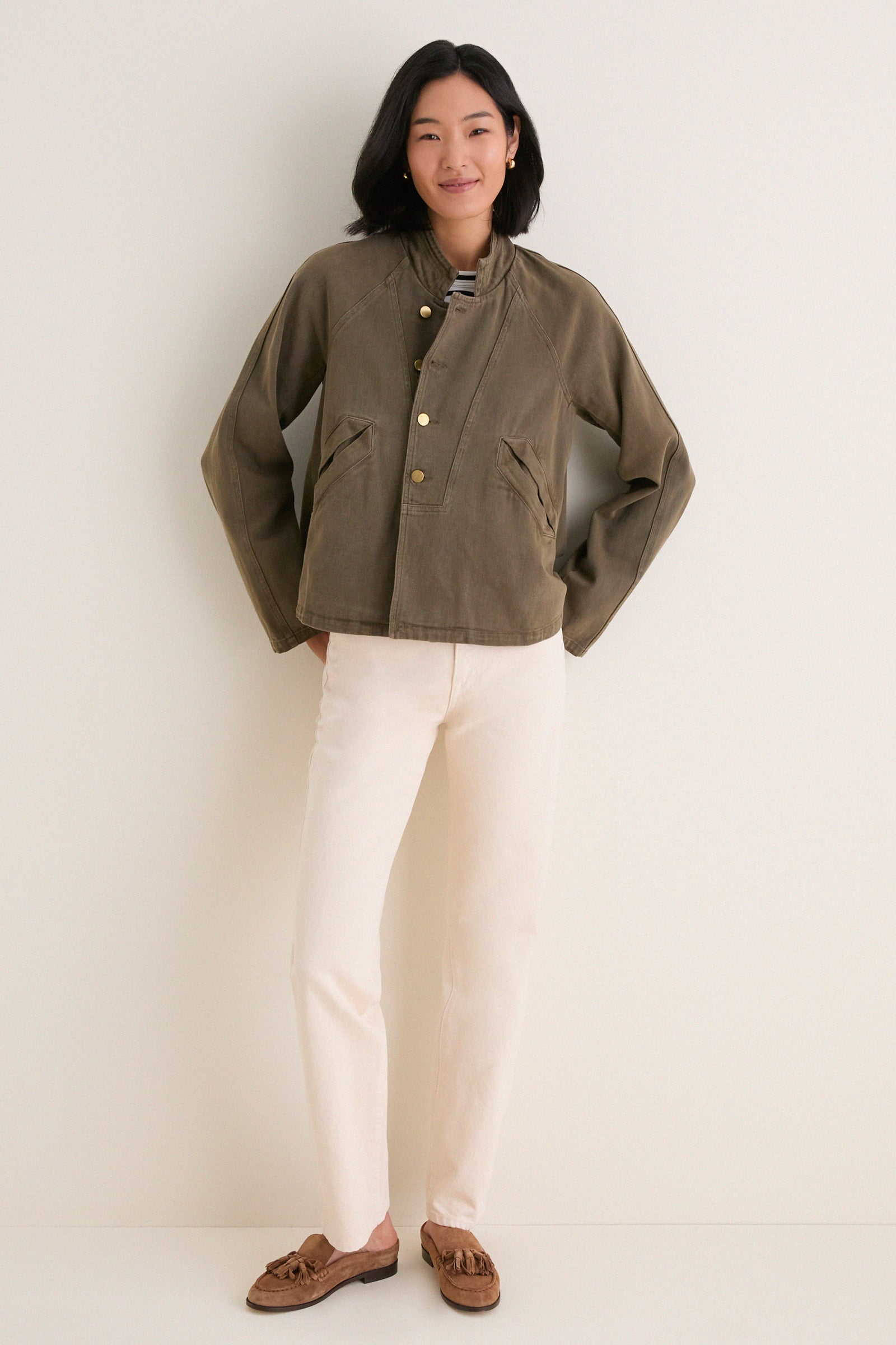 Washed Olive Ripley Jacket