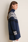 Navy Fair Isle Zermatt Turtleneck