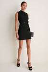 Black Zinelle Mini Dress