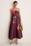 Burgundy Thaisa Gown