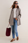 Rain Check Drew Mid-Length Trench Coat