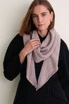 Wheat Large Cashmere Triangle Scarf