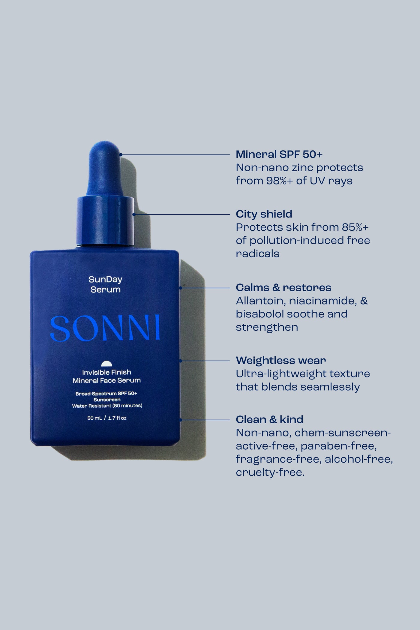SunDay Mineral Serum SPF 50+