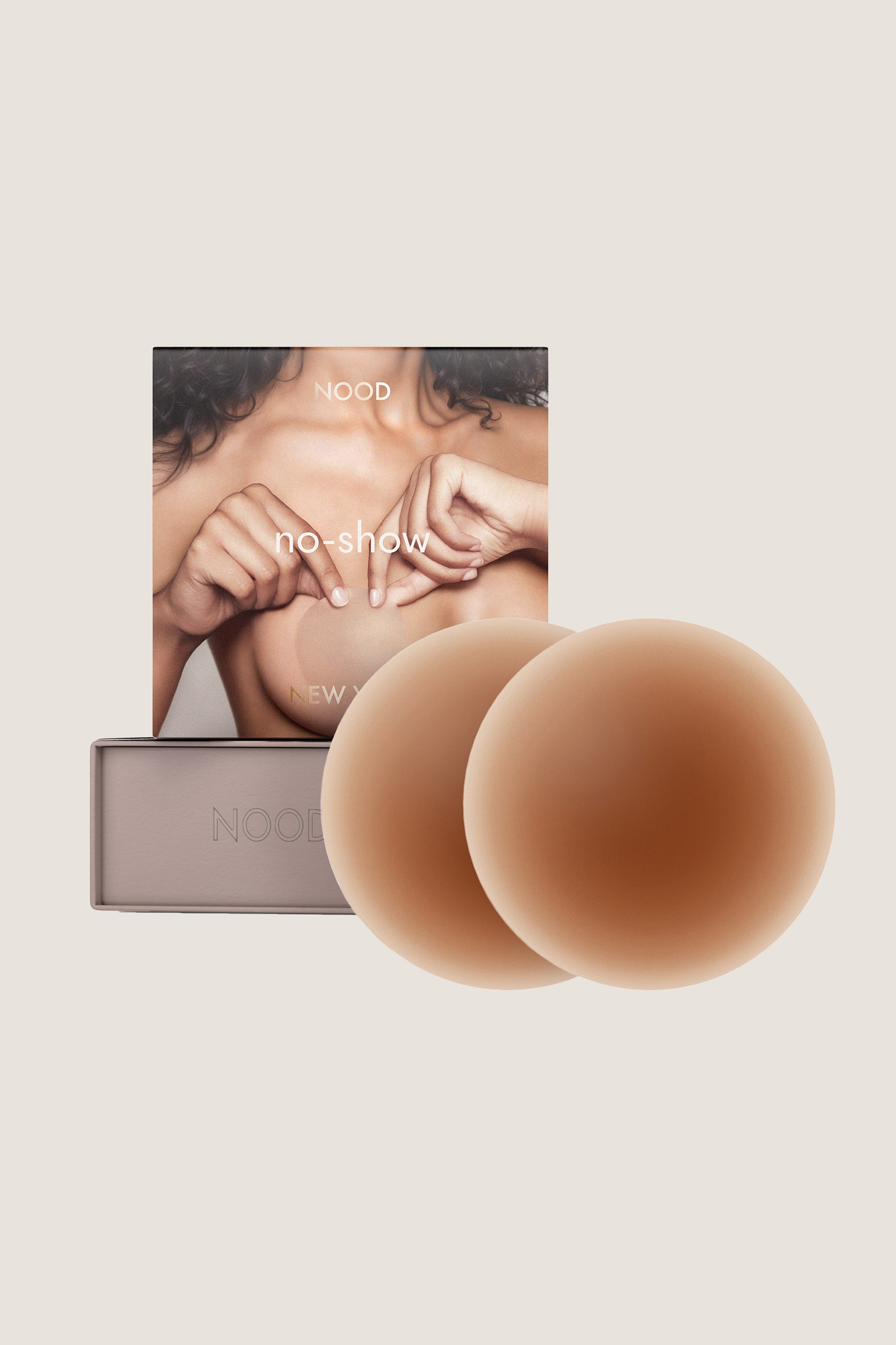 Bronze No-Show Nipple Covers 3IN