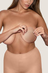 Soft Tan No-Show Extra Lift Nipple Covers 3.75IN