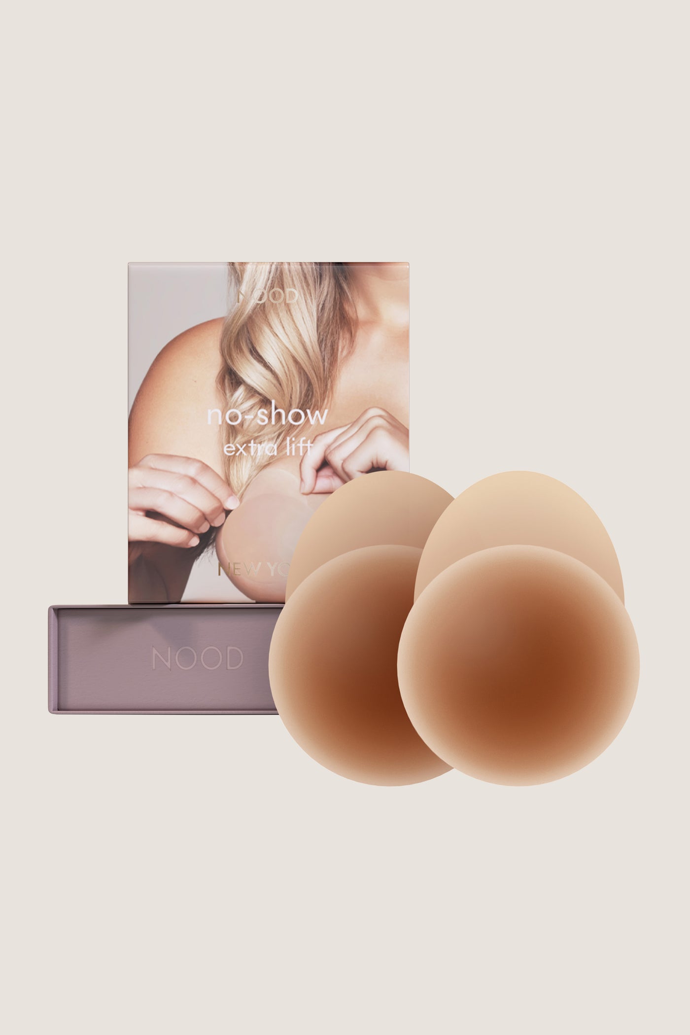 Bronze No-Show Extra Lift Nipple Covers 3.75IN