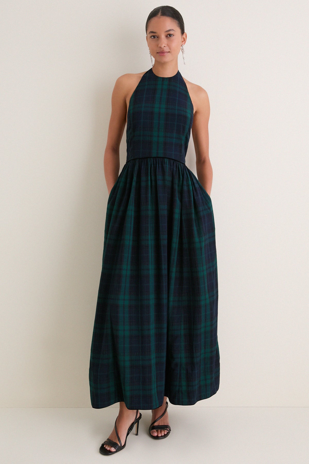 Blackwatch Seersucker Marcie Dress