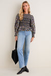 Figgy Floral Smocked Eliana Blouse
