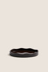 Small Oval Chestnut Lacquer Tray
