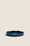 Small Oval Legion Blue Lacquer Tray