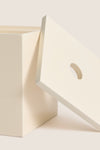 Cream Tissue Box Cover