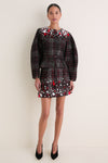 Parlour Plaid Garnet Britt Mini Skirt