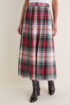 Kensington Plaid Crimson Harlan Skirt
