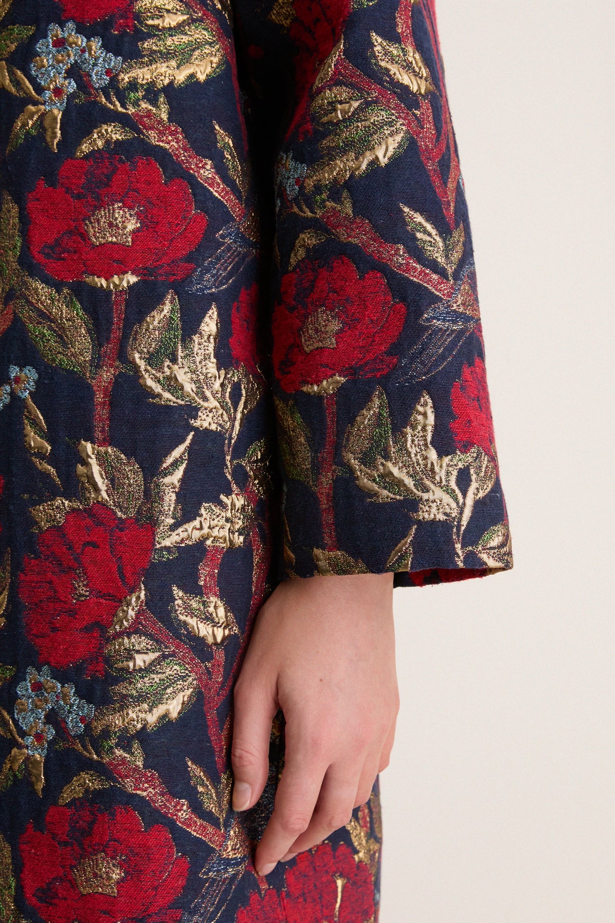 Palais Floral Gold Portman Coat