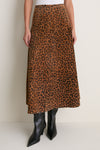 Soho Leopard Camel Ida Skirt
