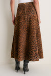 Soho Leopard Camel Ida Skirt