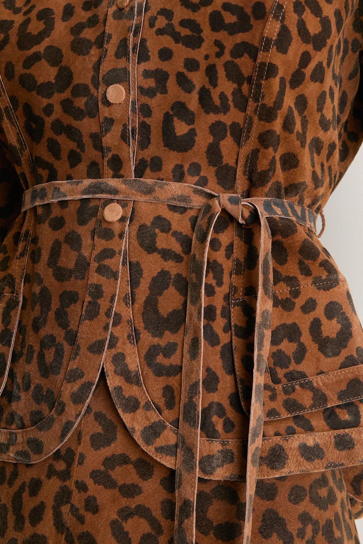 Soho Leopard Camel Murphey Jacket