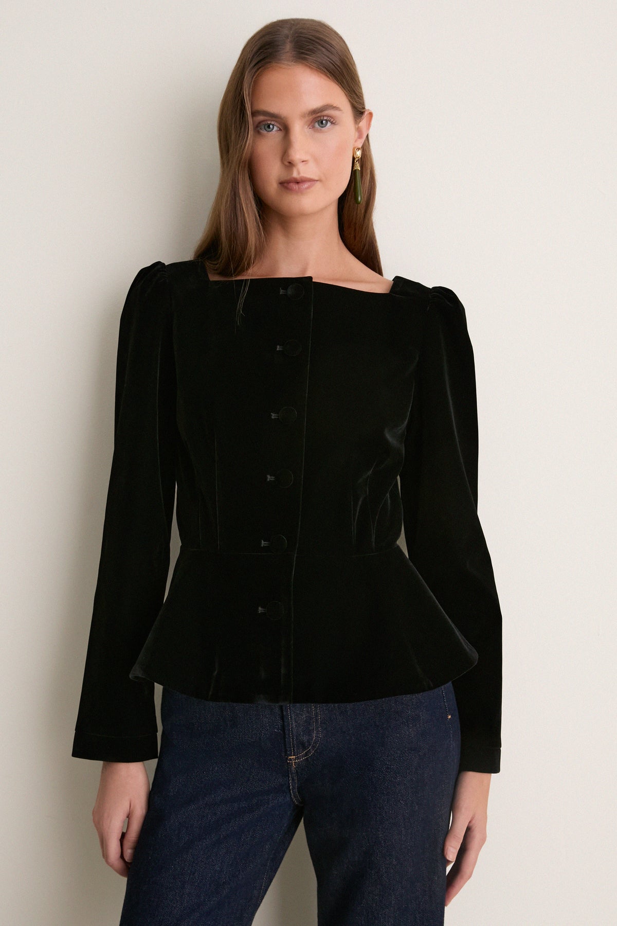 Black Velvet Monique Top