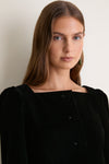 Black Velvet Monique Top