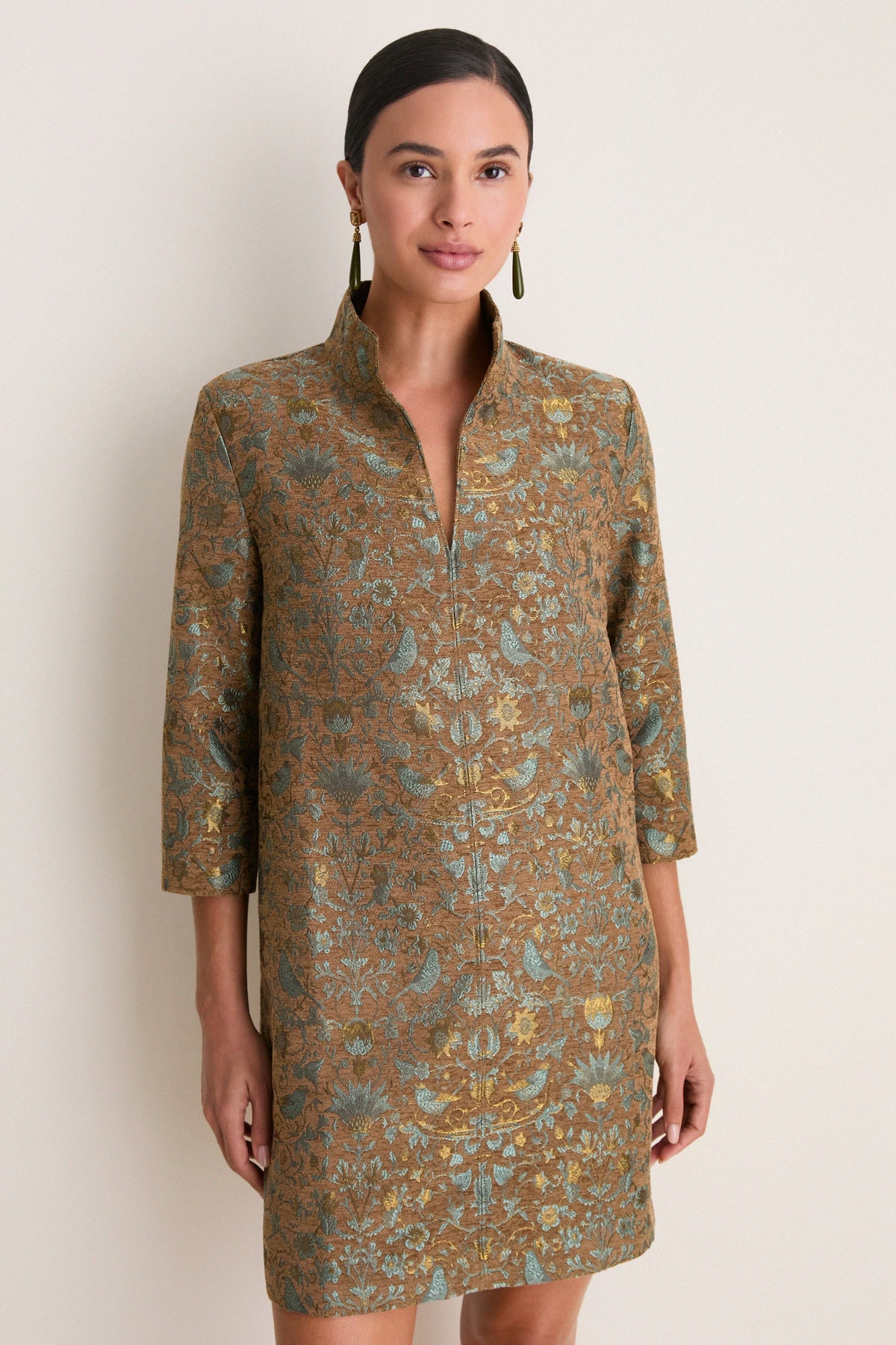 Oak Room Chenille Jacquard Clifton Dress