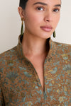 Oak Room Chenille Jacquard Clifton Dress