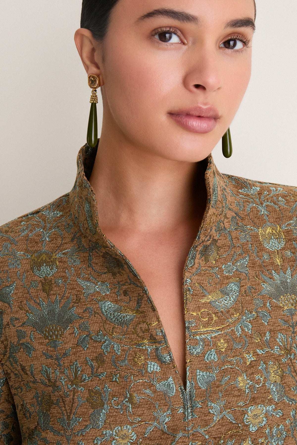 Oak Room Chenille Jacquard Clifton Dress