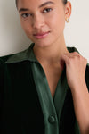 Sycamore Velvet Collier Dress