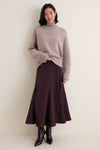 Fudge Crepe Brynn Skirt
