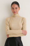 Champagne Sparkle Ellory Turtleneck